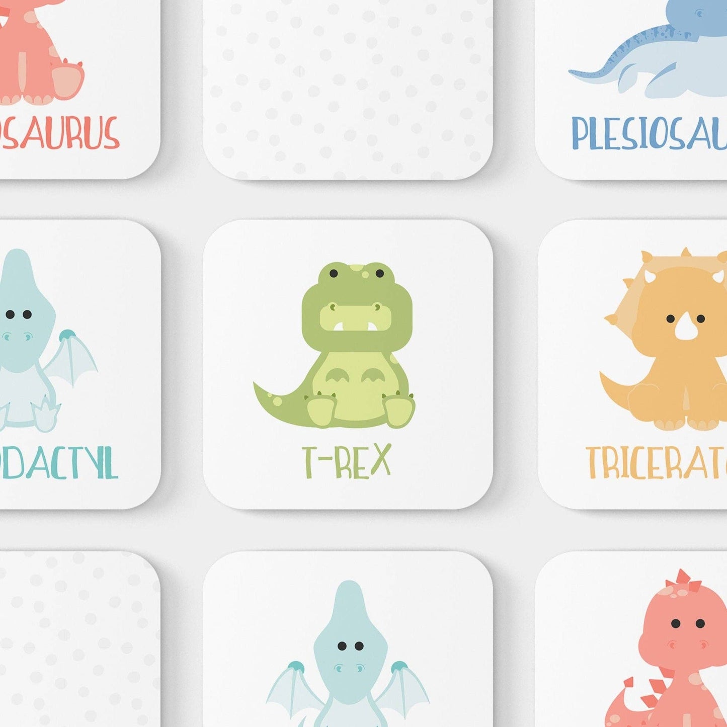 Dinosaur Memory Game Card Game, Educational toys