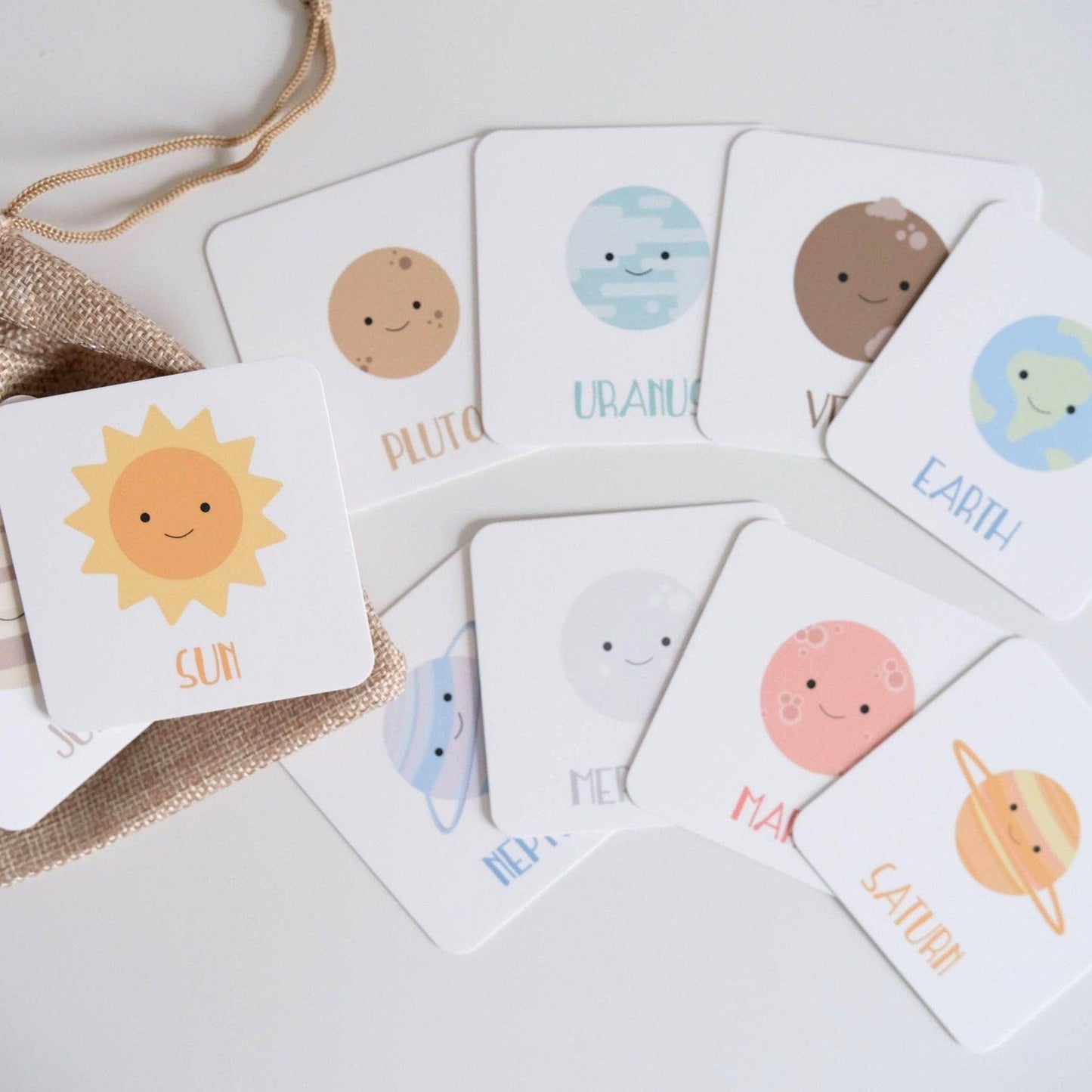 Planets Memory Game