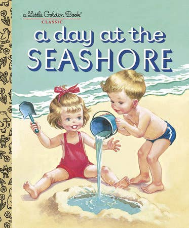 Day at the Seashore, a little golden book