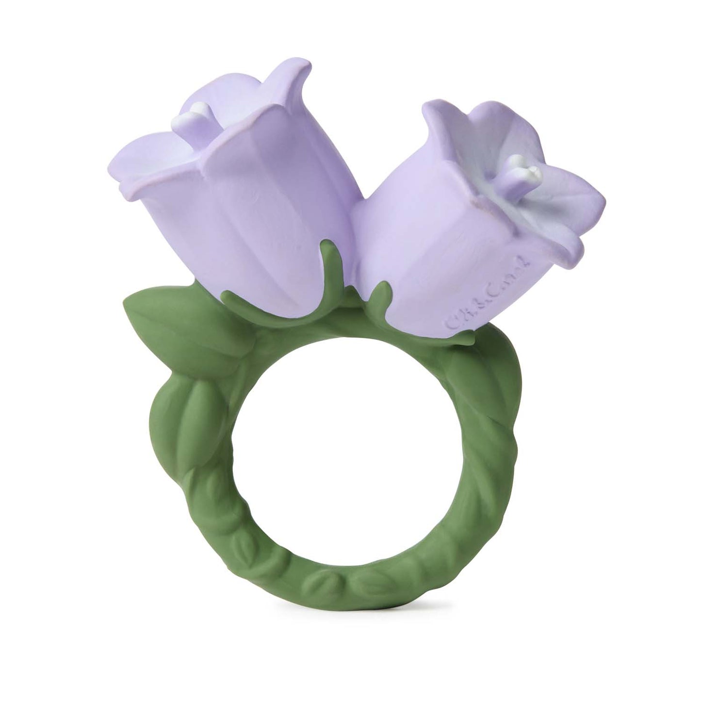 Cindy the Bellflower teether baby, toddler, toy, natural rubber