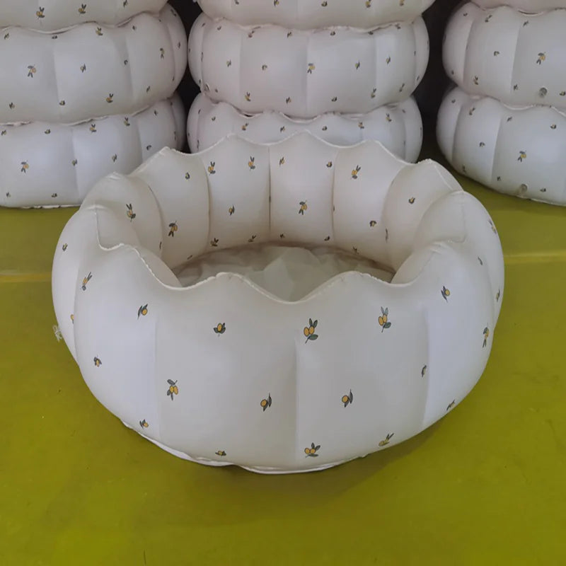 Inflatable Petal Pool - PVC Bathtub for Babies