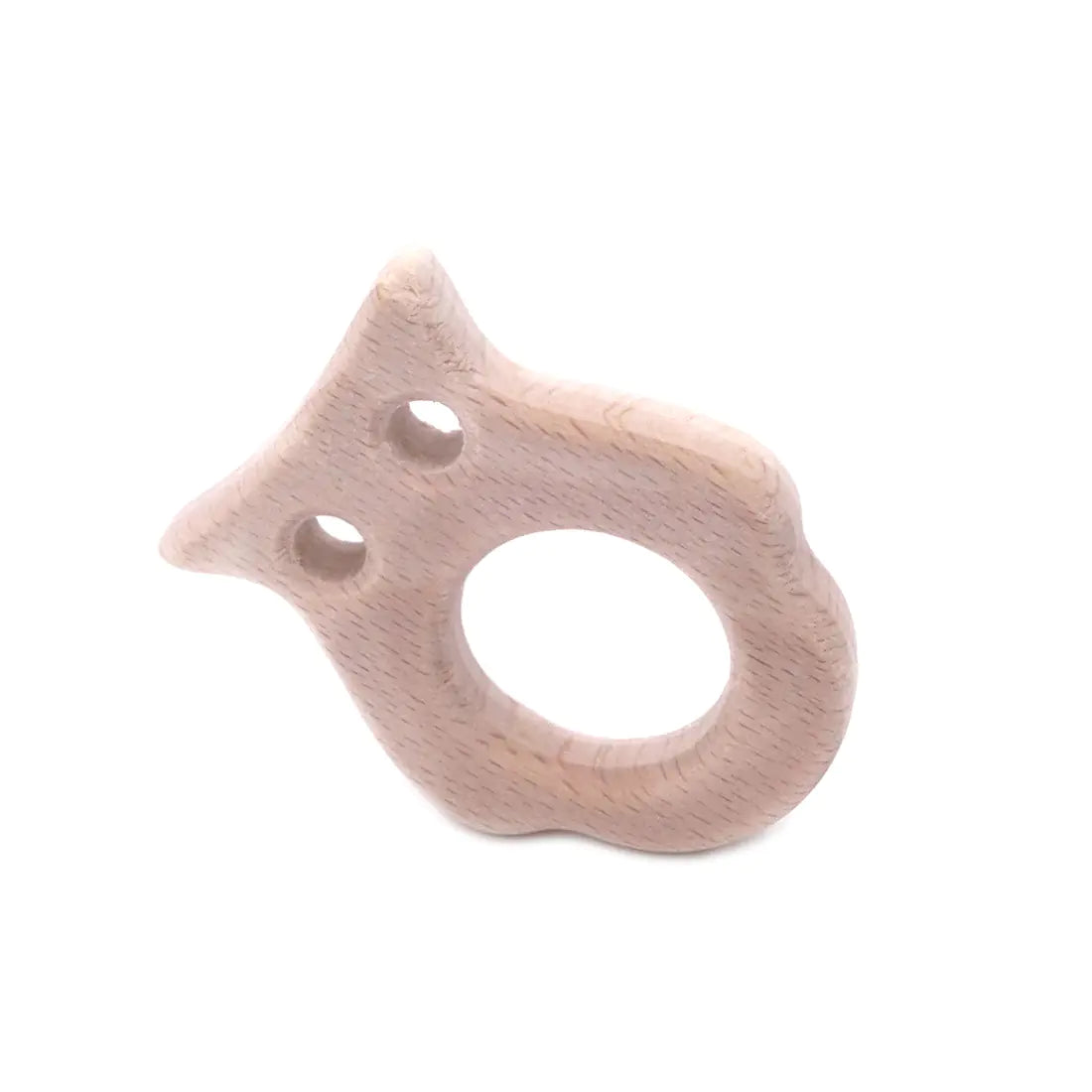 Cartoon Animal Teething Toys - Beech Wood Design