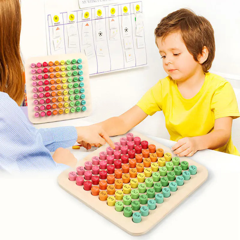 Children's Multiplication Table Learning Tool