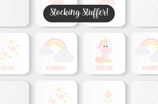 Unicorn Memory Game Unicorn Girl Gift, Unicorn Party Gift, Unicorn Kid Gift, Baby Unicorn Gift, Toddler Princess Gift, Unicorn Party Favor, Unicorn Toddler Gift
