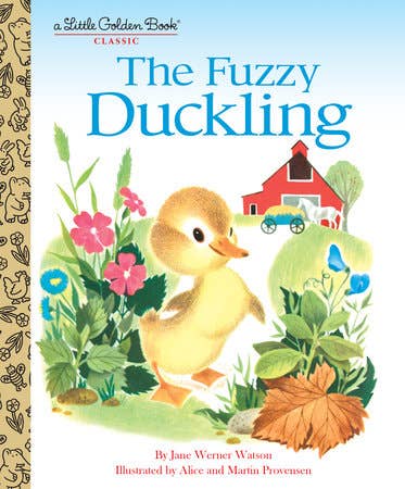 Fuzzy Duckling, The (LGB) Little Golden Book
