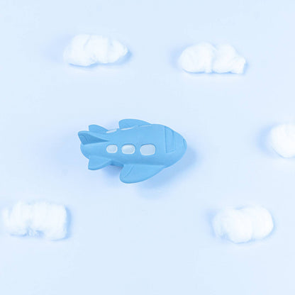 Plane, Rattle & Bath Toy natural rubber