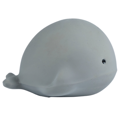 Whale Natural Organic Rubber Teether, Rattle & Bath Toy