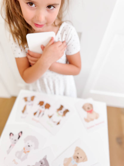 Dog Breed Children's Educational  Flash Cards