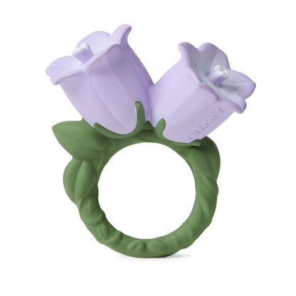 Cindy the Bellflower teether baby, toddler, toy, natural rubber
