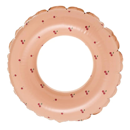 pink cherry Pool Ring Floats for Kids 23 Small Pool Floats Pool Floatie Tube Pool Pool Float Inflatables Inner Tube Pool Floatie Pool Ring Swimming Ring for Beach Pool for Toddler Kids 3-6-8-10 Years