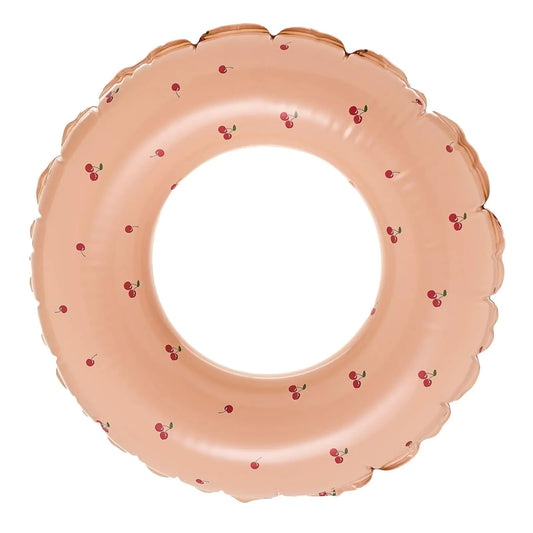 pink cherry Pool Ring Floats for Kids 23 Small Pool Floats Pool Floatie Tube Pool Pool Float Inflatables Inner Tube Pool Floatie Pool Ring Swimming Ring for Beach Pool for Toddler Kids 3-6-8-10 Years