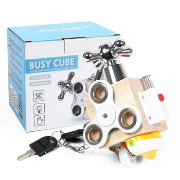Montessori Busy Board for Kids - Educational Toy