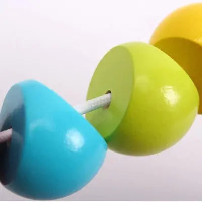 Wooden Twisting Caterpillar Educational Toy