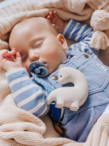 Brachi Natural Rubber Teether, Rattle and Bath Toy