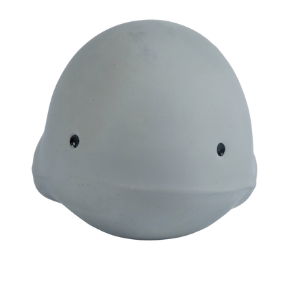 Whale Natural Organic Rubber Teether, Rattle & Bath Toy