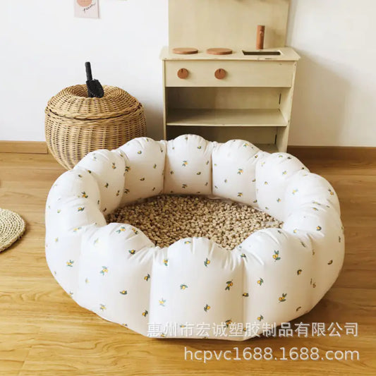 Inflatable Petal Pool - PVC Bathtub for Babies