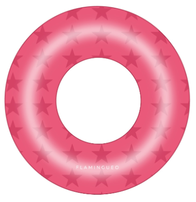 Pink donut float