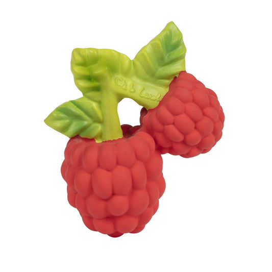 Valery the Raspberry natural rubber leather