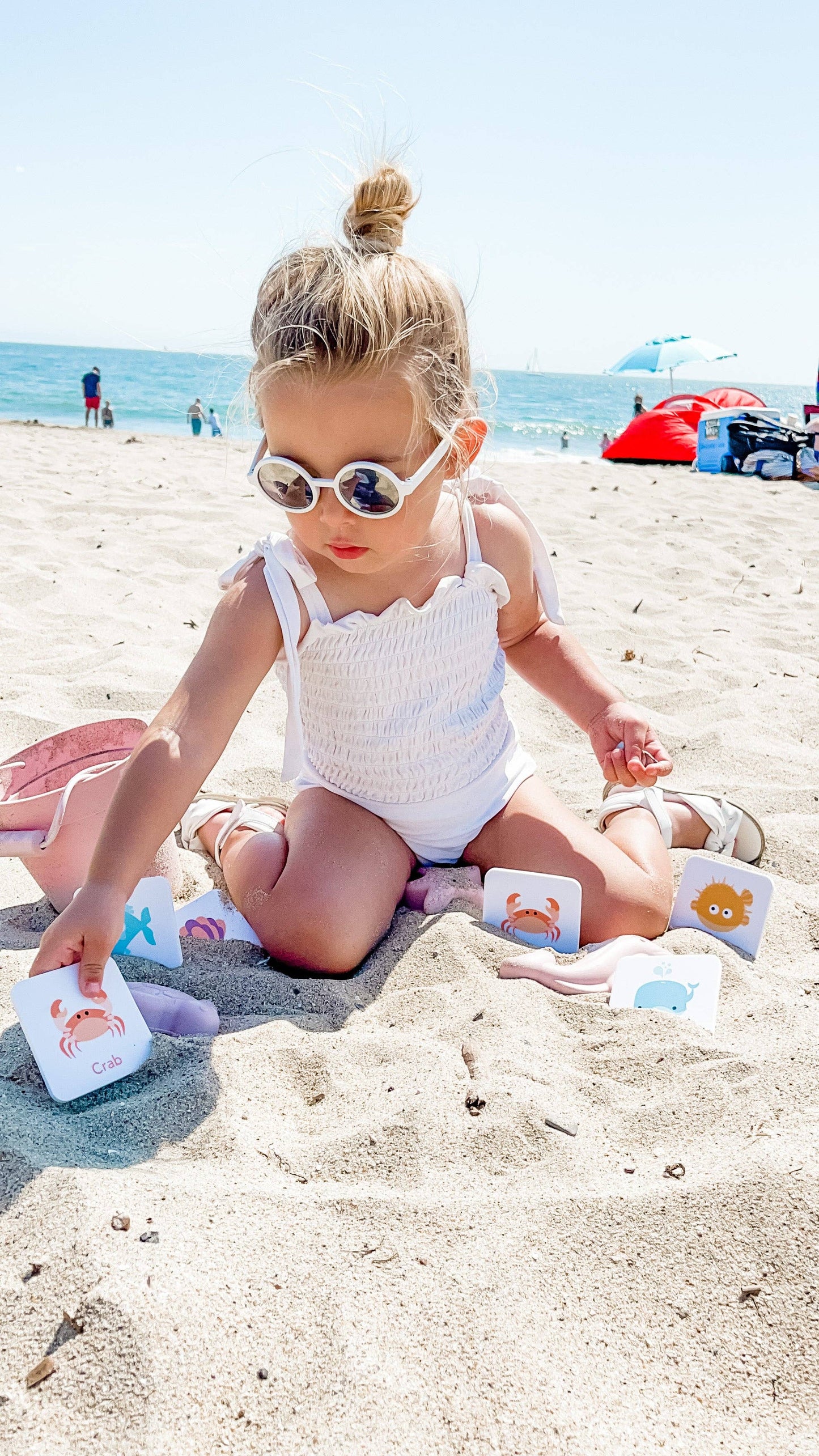 foam sea creature cards, Bath, Pool, Beach Waterproof Play Cards