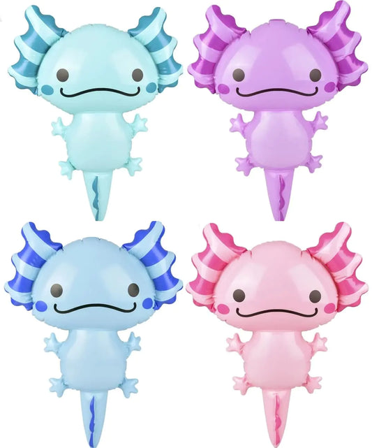 Axolotl pool floats inflatable | Set of 2 | 24 inch | Two Pc Inflatable Pool Toys and Party Decorations