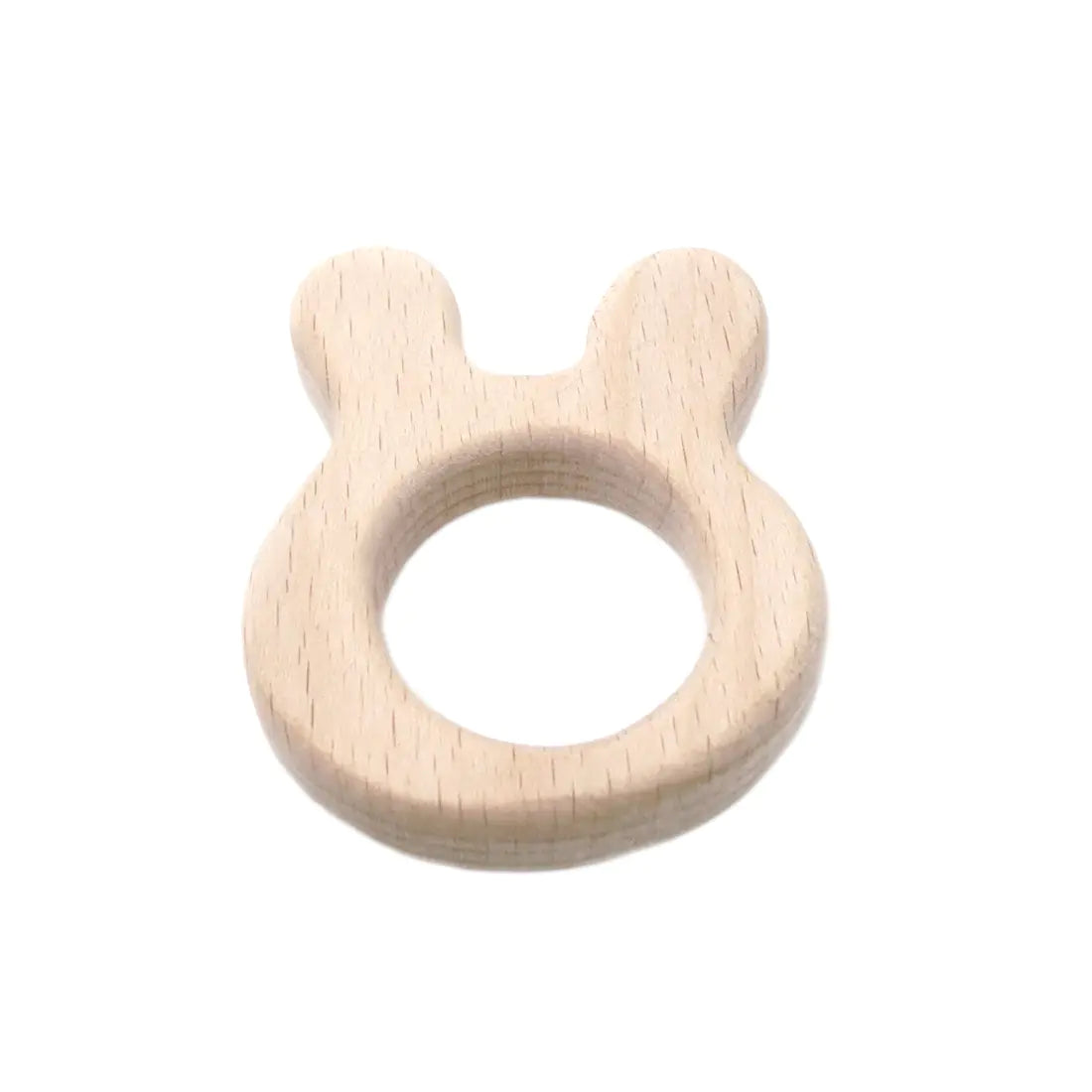 Cartoon Animal Teething Toys - Beech Wood Design