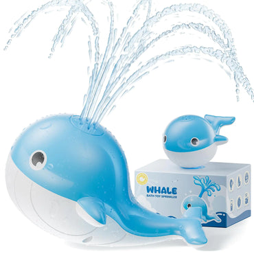 Whale Light-Up Bath Sprinkler Toy